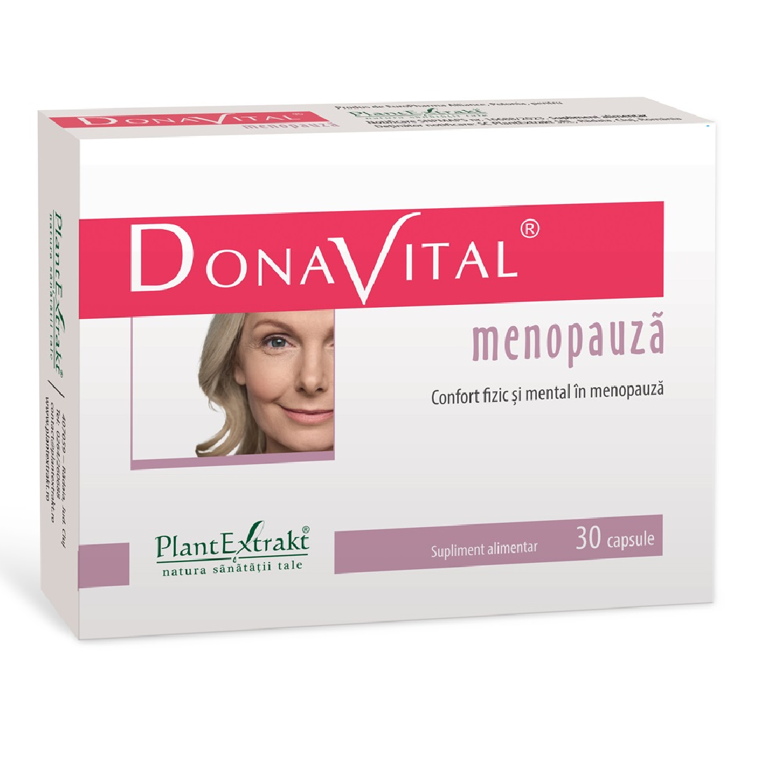 Donavital menopauza, 30 capsule, Plant Extrakt