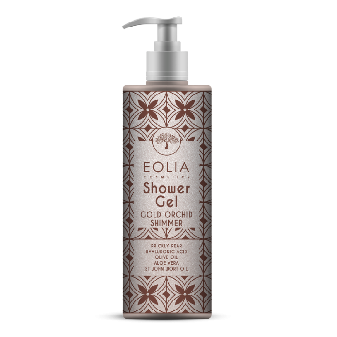 Gel de dus cu extract de Orhidee Aurie, 250 ml, Eolia