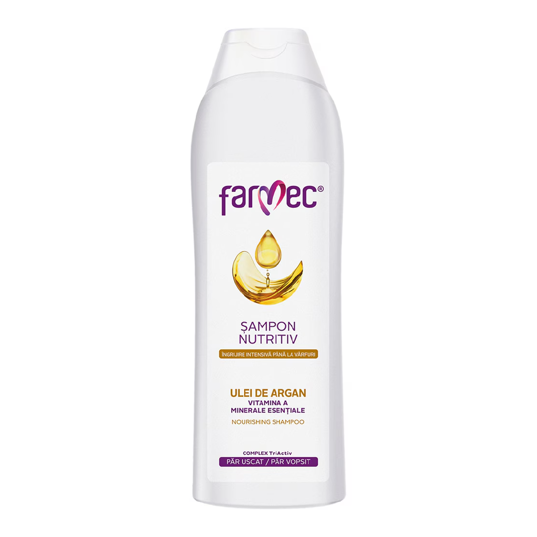 Sampon nutritiv cu Ulei de Argan, 400 ml, Farmec