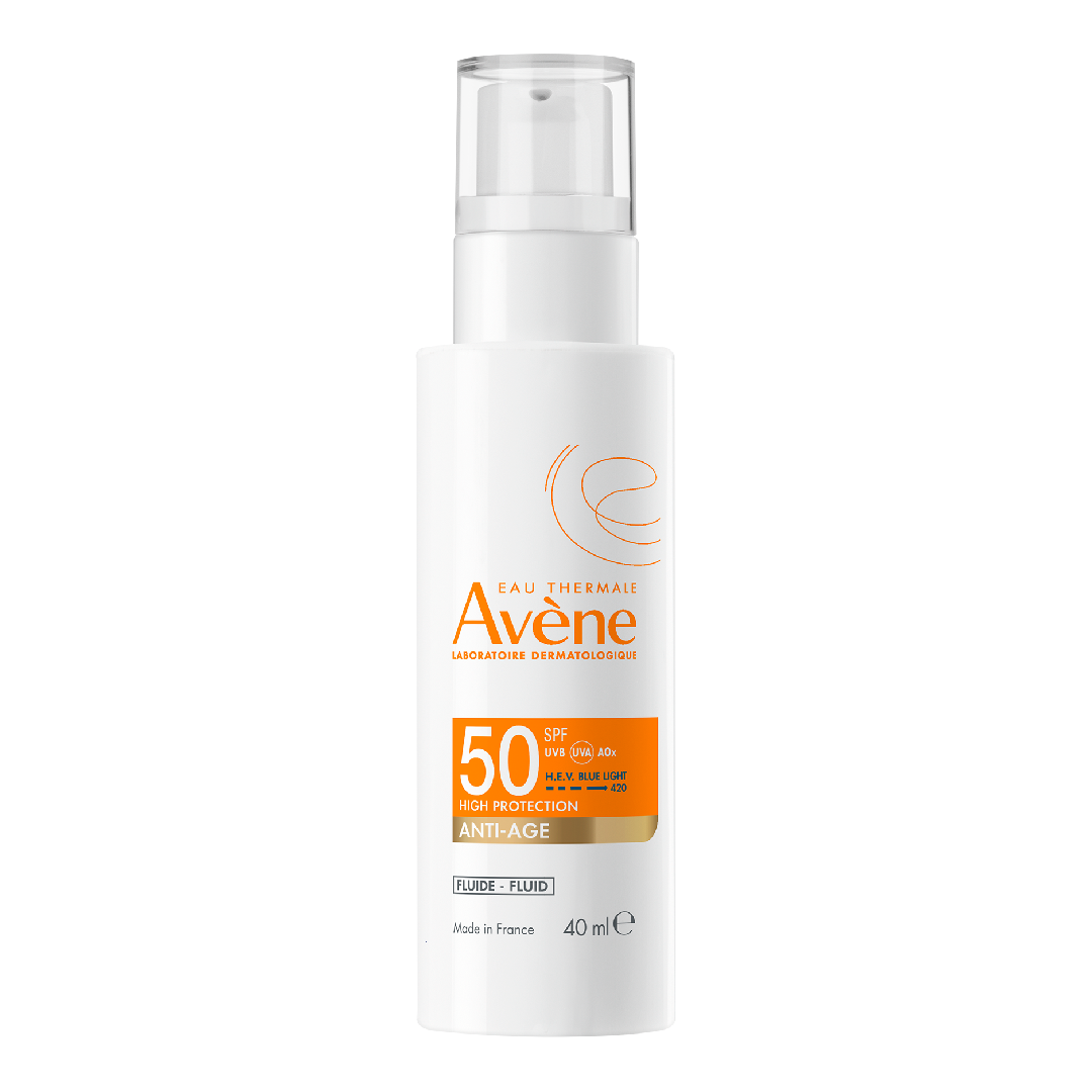 Fluid de protectie solara anti-imbatranire SPF50, 40 ml, Avene