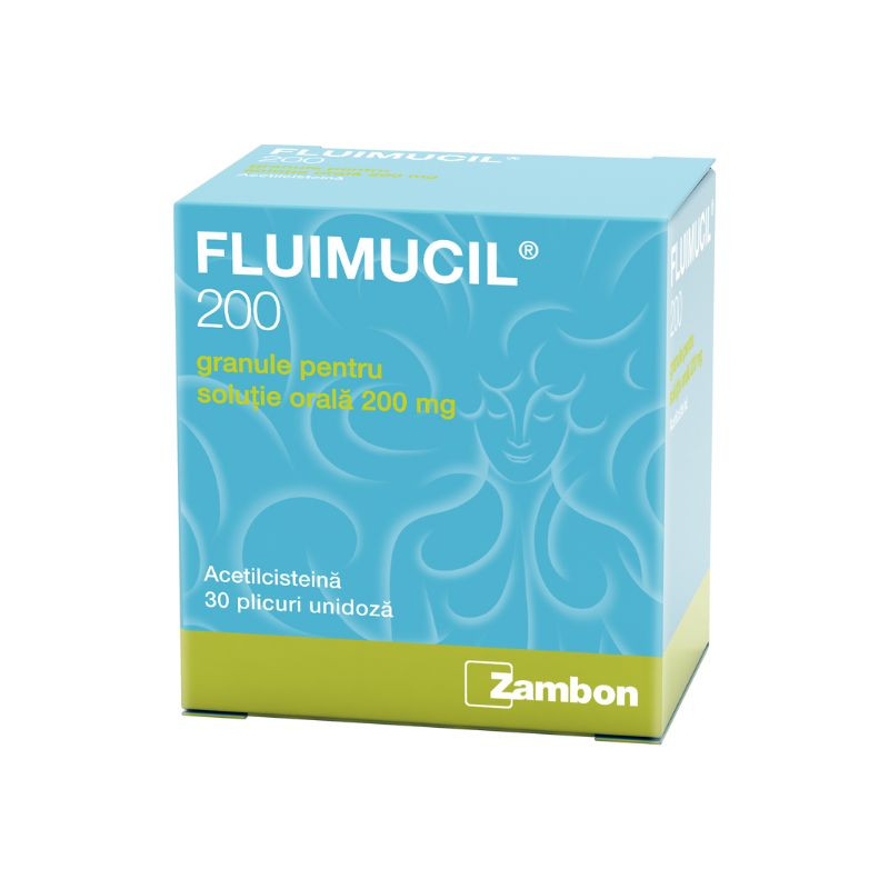 Fluimucil 200 mg, 30 plicuri unidoza, Dr. Reddy's