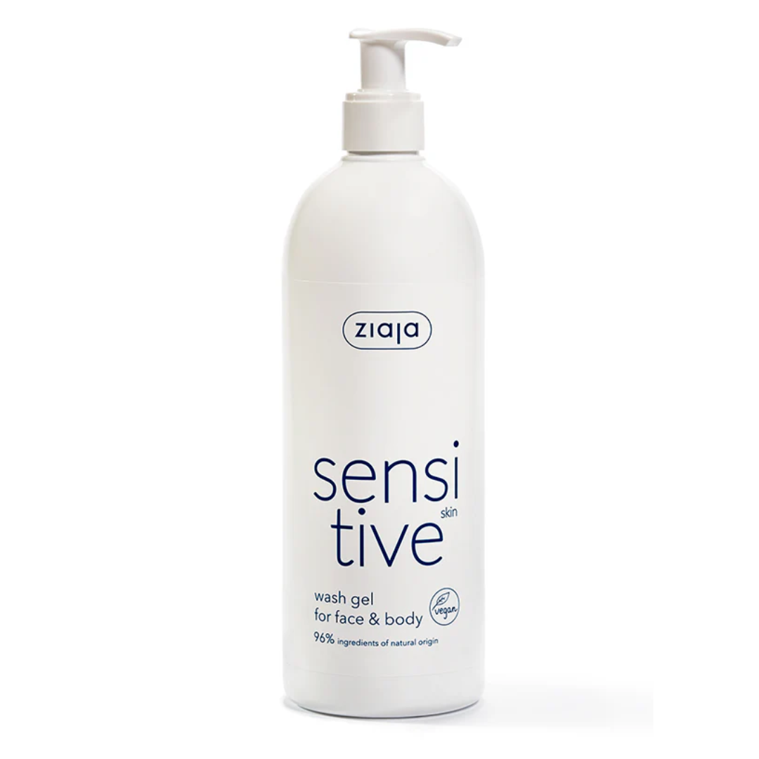 Gel crema curatare fata si corp Sensitive, 400ml, Ziaja