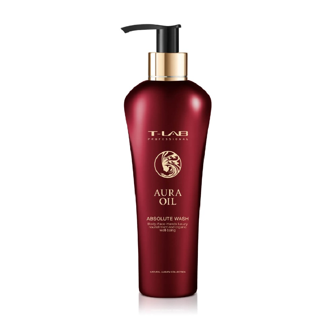 Gel de dus Aura Oil Absolute, 300ml, T-LAB Organics