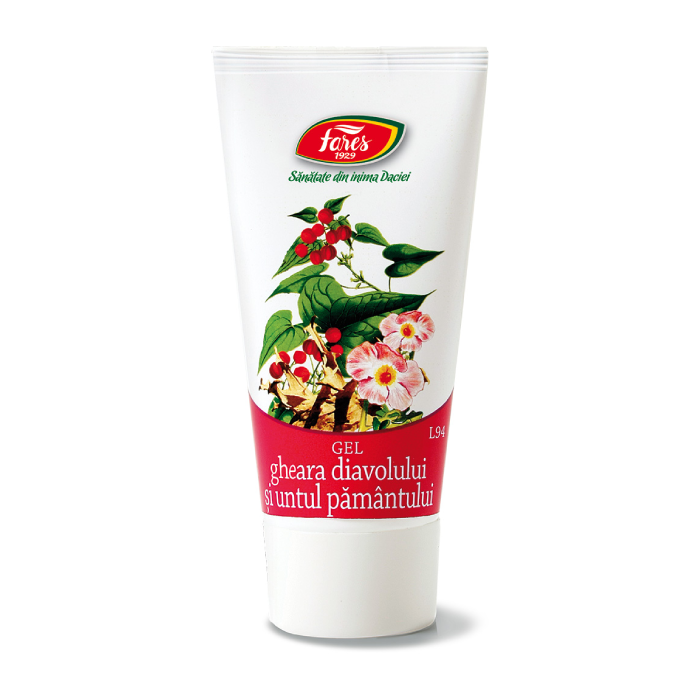 Gel Ghiara Diavolului si Untul Pamantului, 50 ml, Fares