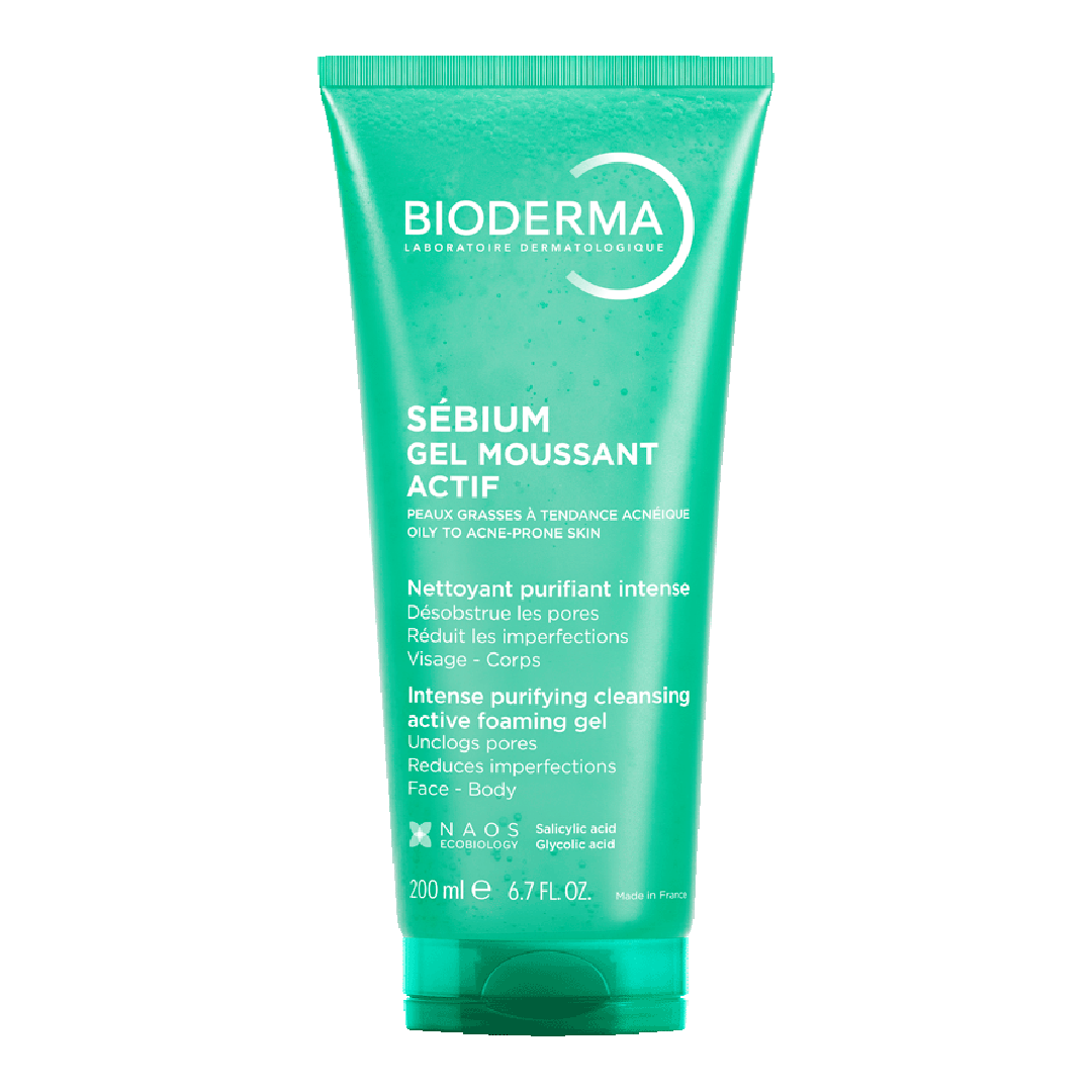 Bioderma Sebium Activ Gel de curatare spumant activ, 200ml