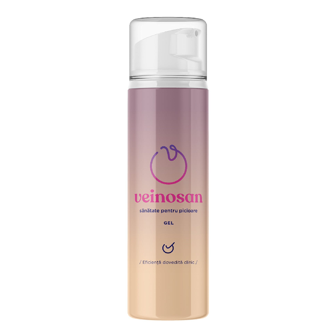 Gel Veinosan pentru picioare obosite si confort venos, 150 ml, Faunus Plant