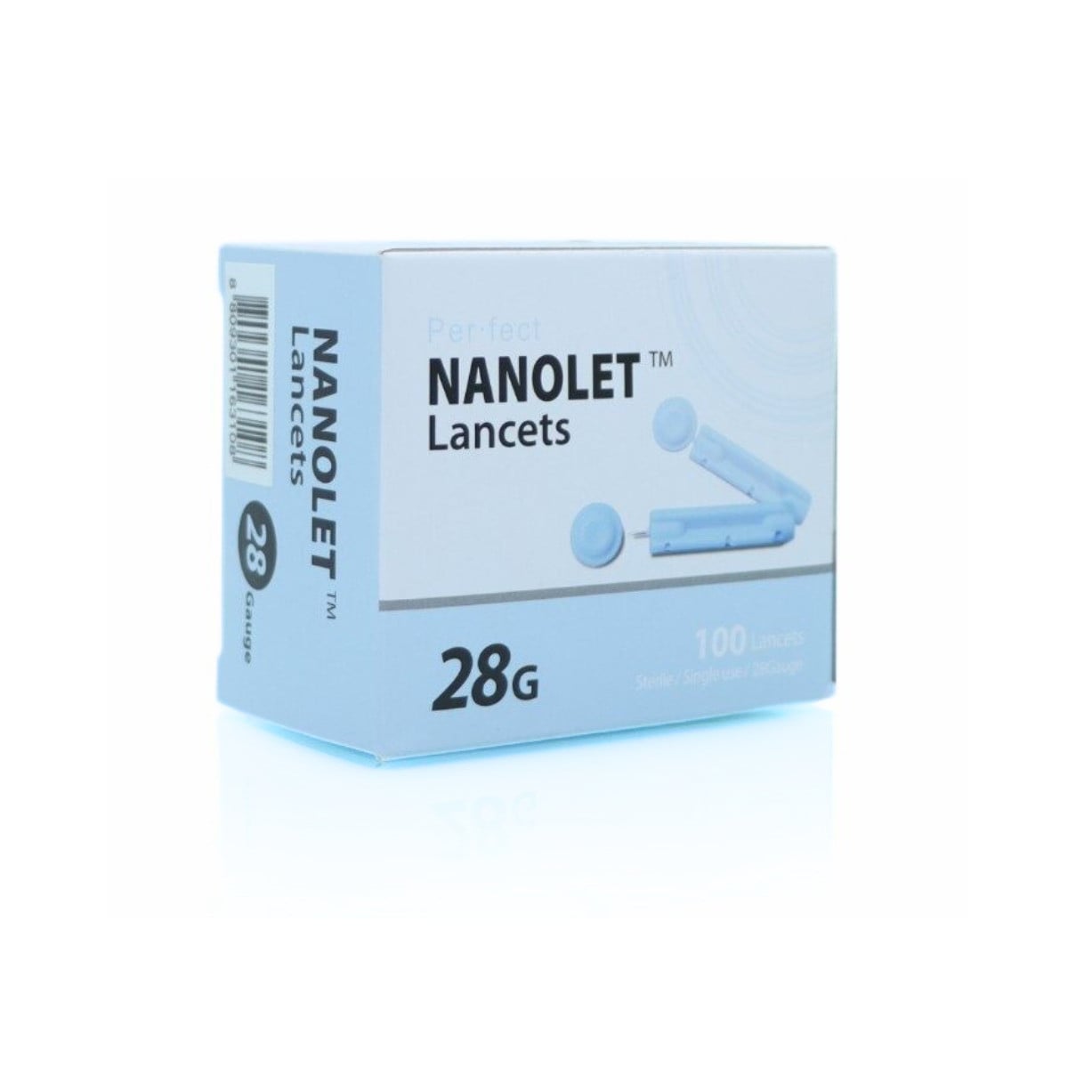 Ace glicemie (lancete), Nanolet, 100 bucati, Gmate