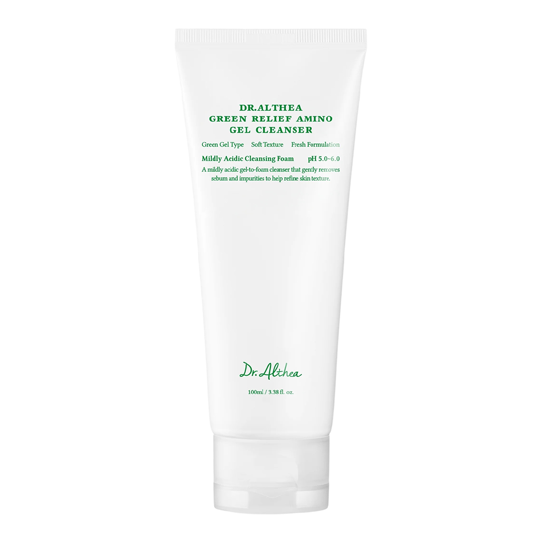 Gel de curatare Green Relief Amino Gel Cleanser, 100 ml, Dr. Althea