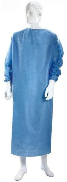Halat chirurgical steril albastru