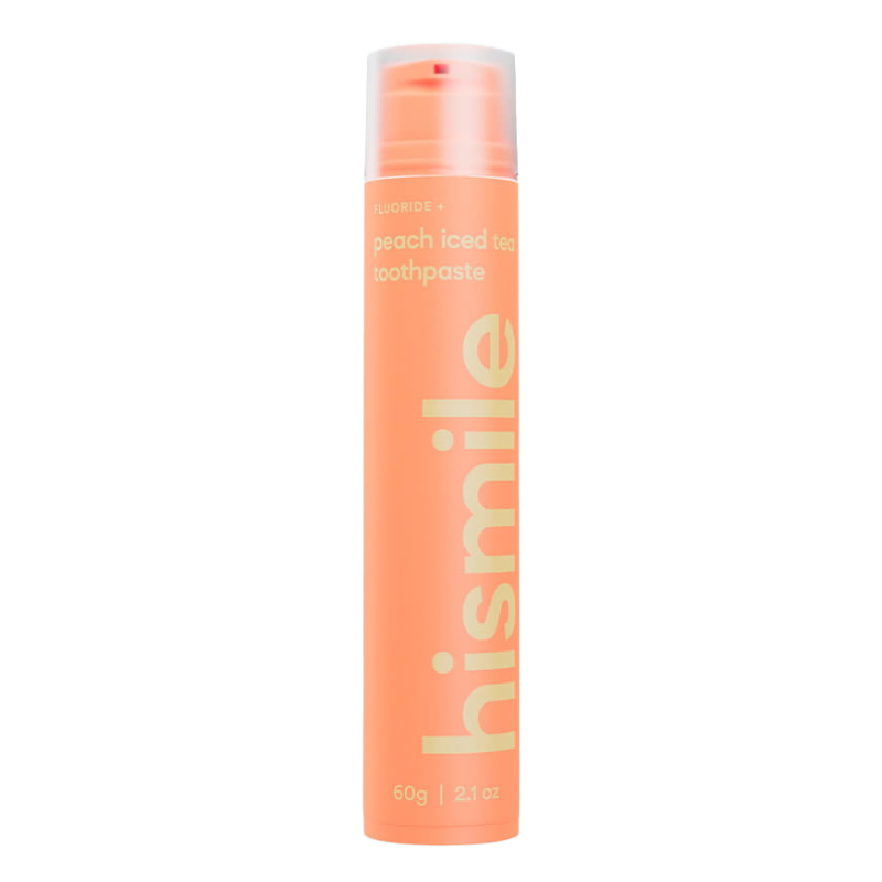 Pasta de dinti Peach Iced Tea, 60 g, Hismile