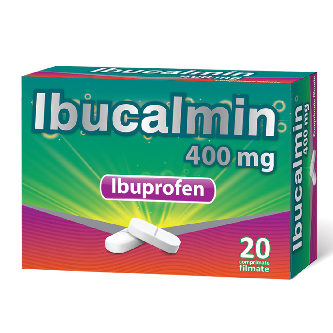 Ibucalmin 400mg, 20 comprimate filmate, Laropharm