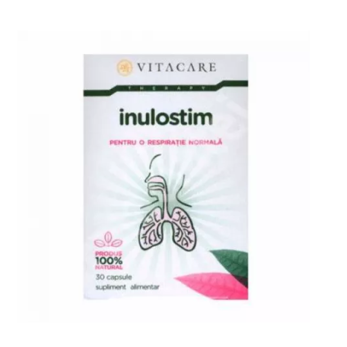 Inulostim pentru o respiratie normala, 30 capsule, Vitacare