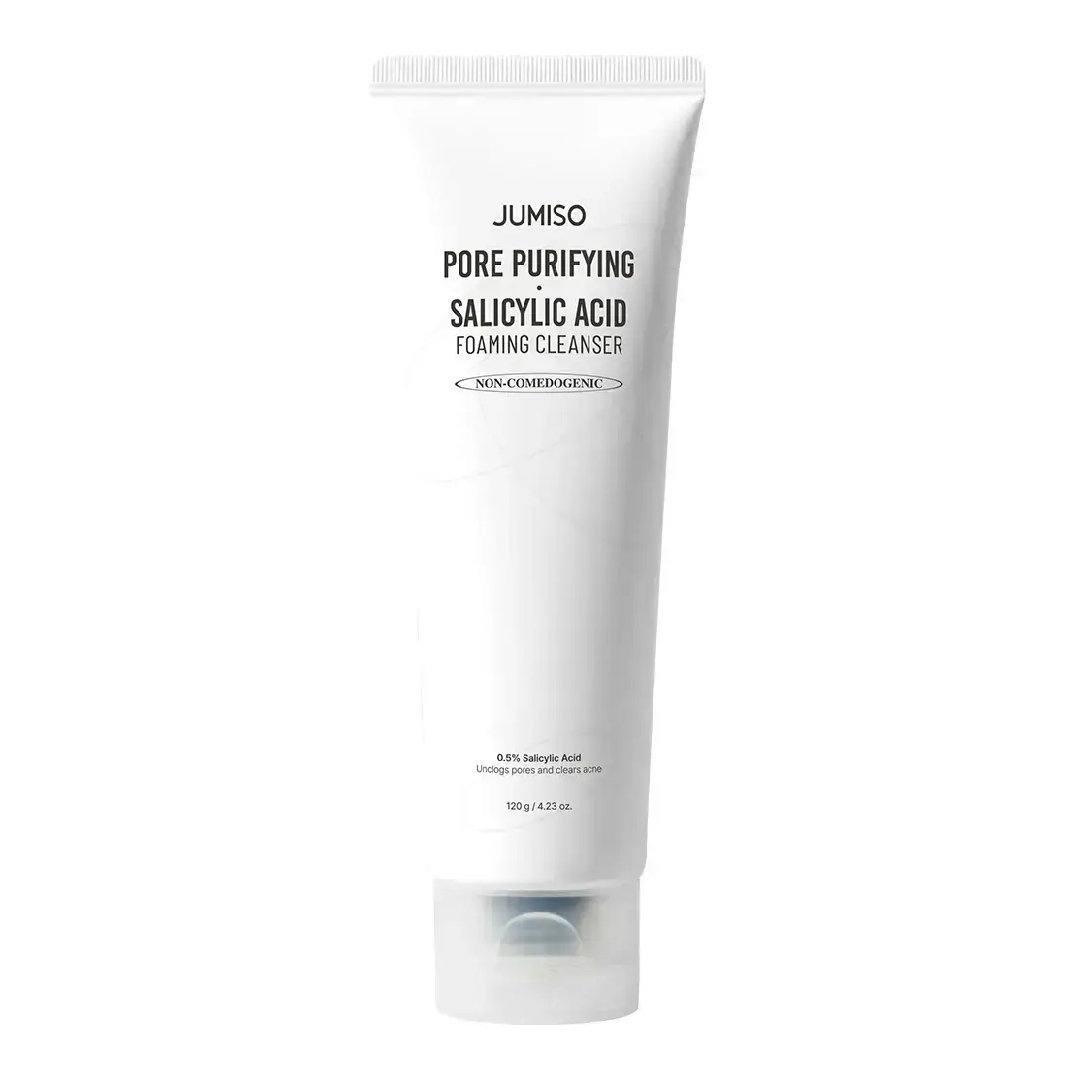 Spuma de curatare cu Acid Salicilic 0.5%, Pore Purifying, 120 ml, Jumiso