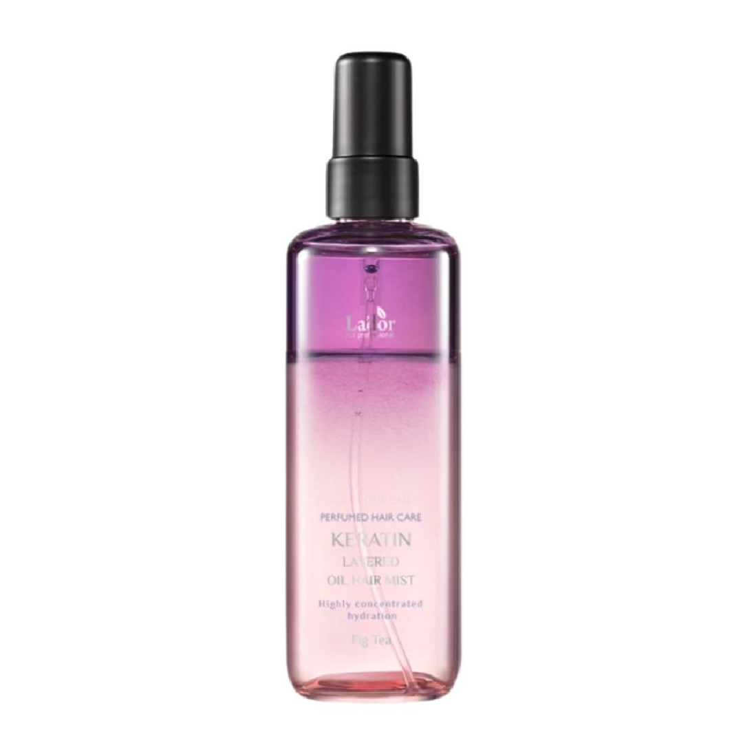 Ulei hidratant parfumat Keratin Layered Oil Mist Fig Tea, 130 ml, La'dor