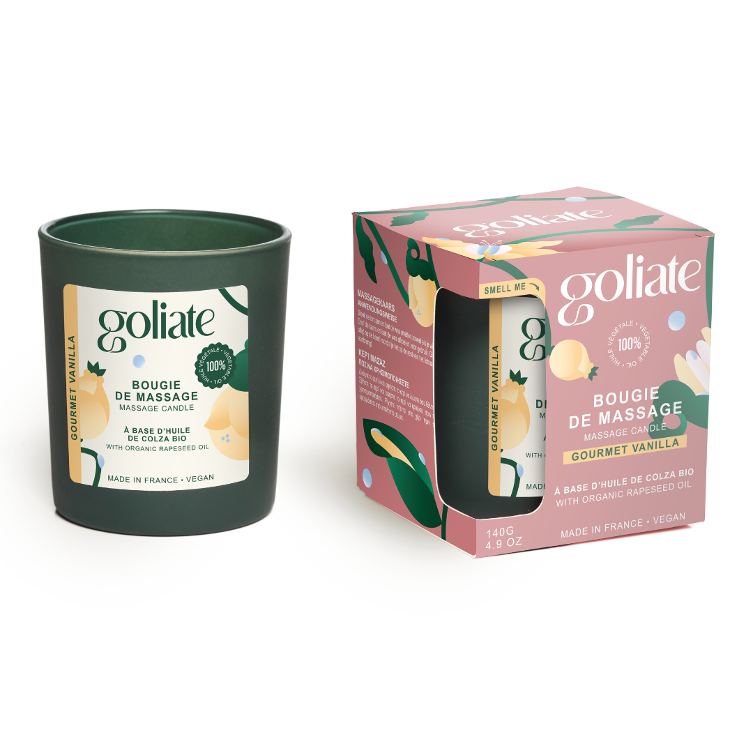 Lumanare pentru masaj Gourmet Vanilie 140 g, Goliate