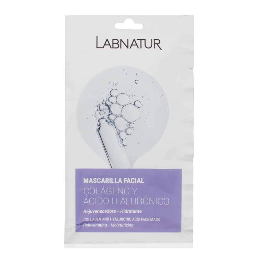 Masca pentru ten cu acid hialuronic si colagen, 20ml, LabNatur