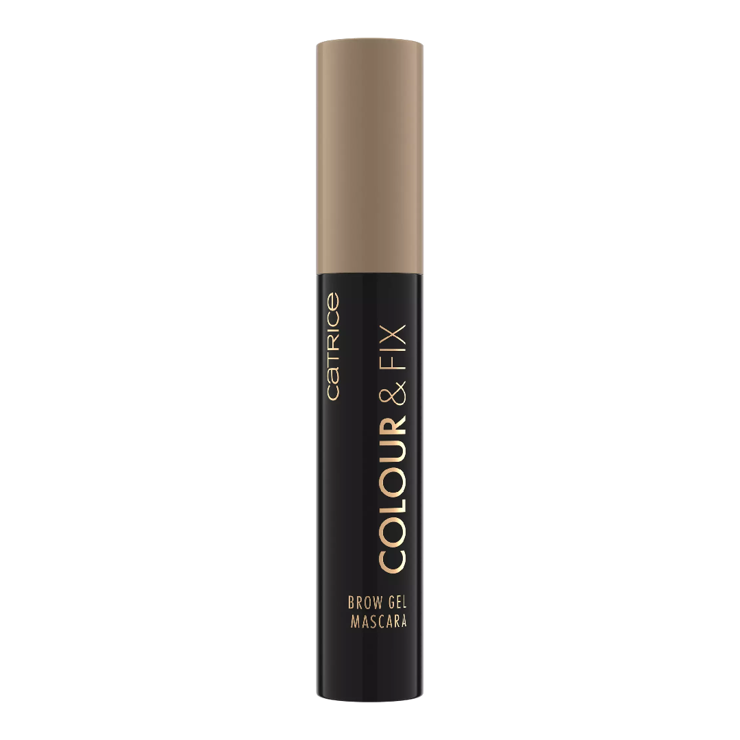Mascara pentru sprancene Colour&Fix, 020 Medium Brown, 5 ml, Catrice
