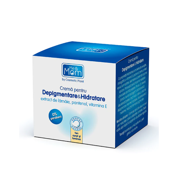 Crema pentru depigmentare-hidratare Me&Mom, 50 ml, CosmeticPlant