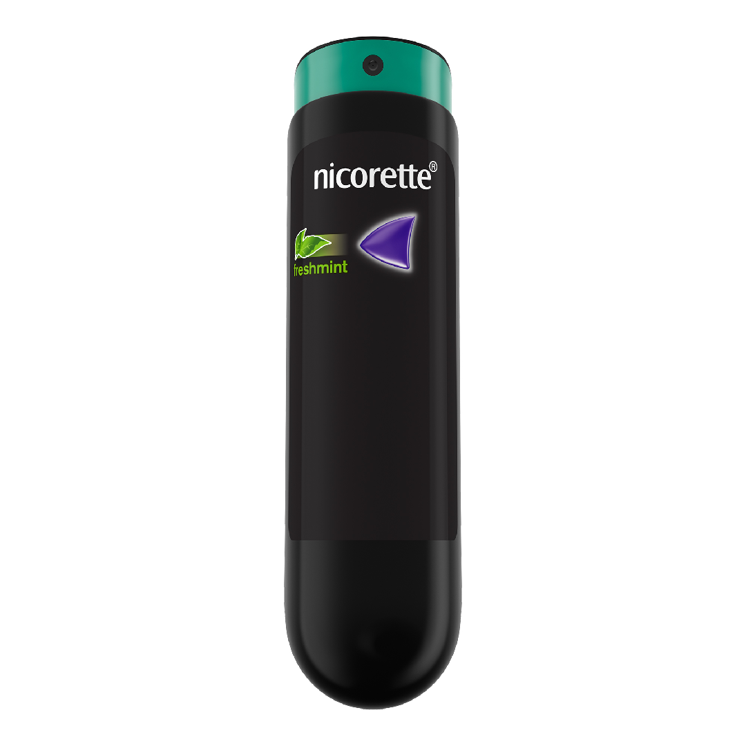 Spray bucofaringian Freshmint, solutie, 1 mg, 13.2 ml, Nicorette