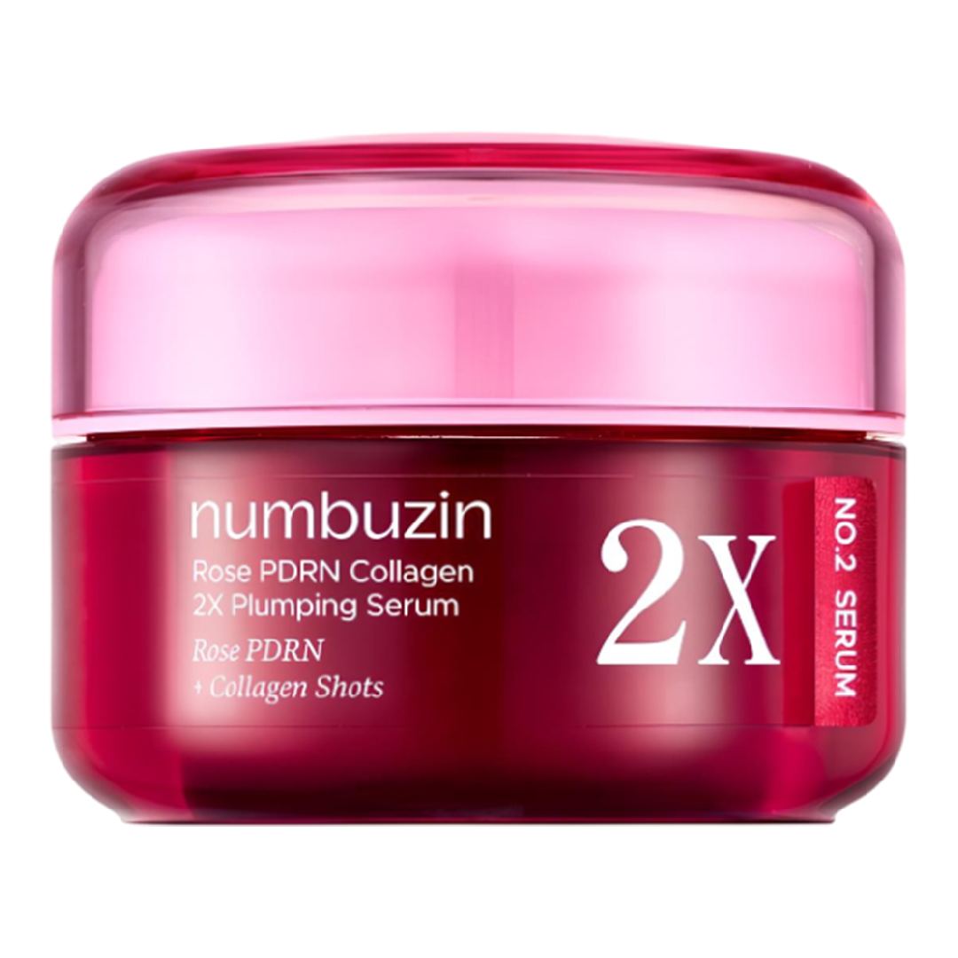 Ser de fata No.2 Rose PDRN Collagen 2X Plumping, 30 ml, Numbuzin