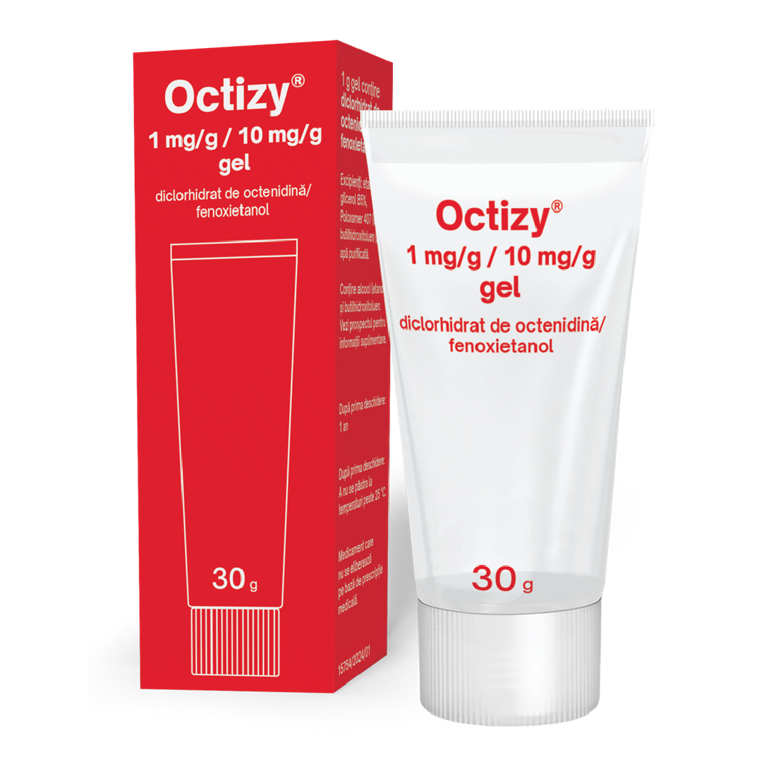 Octizy, 1 mg/g/10 mg/g gel, 30 g, Egis Pharmaceuticals
