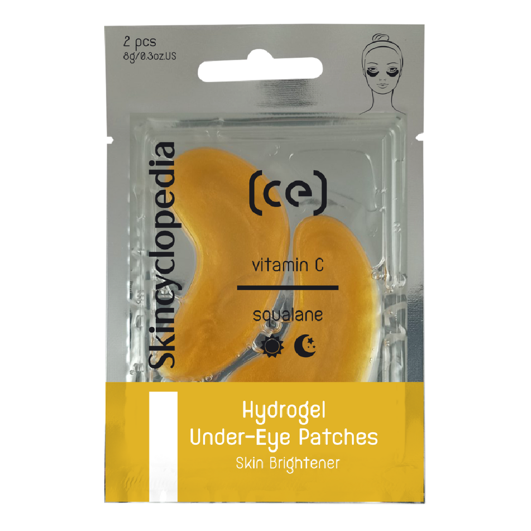 Patches hidrogel pentru conturul ochilor cu Vitamina C, 2 bucati, Skincyclopedia