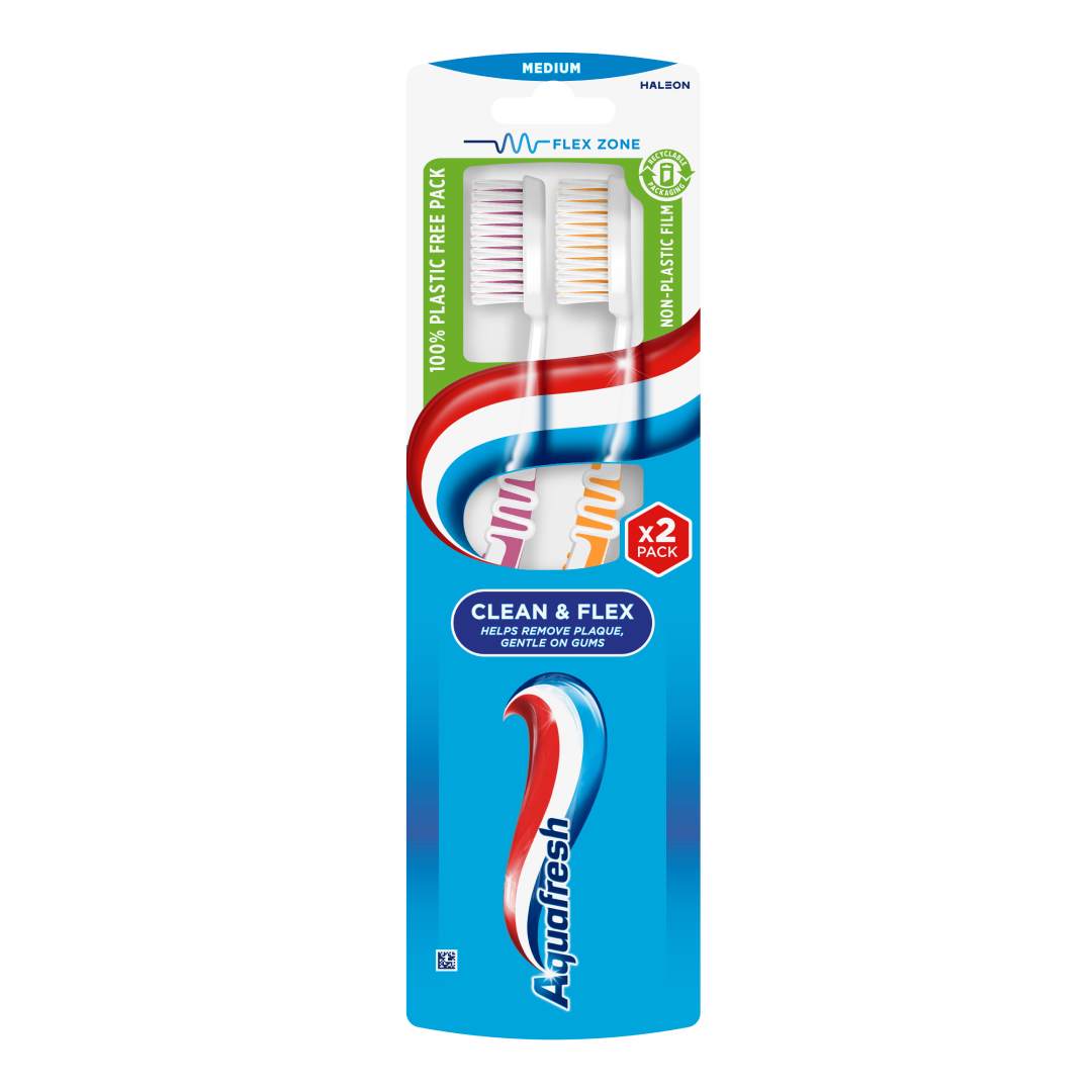 Periuta Clean&Flex Twin, Aquafresh