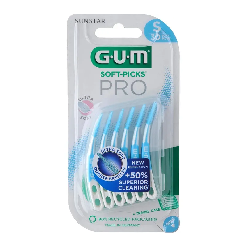 Periute interdentare Ultra Soft Picks PRO, L, 30 bucati, Sunstar Gum