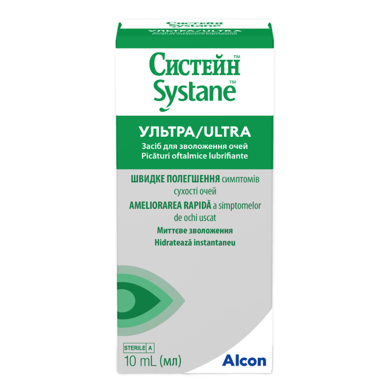 Picaturi oftalmice lubrifiante Systane Ultra, 10 ml, Alcon