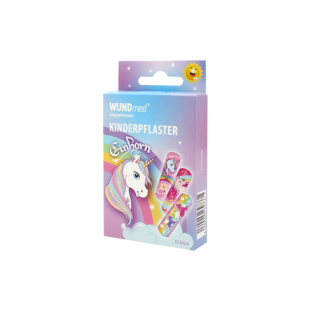 Plasturi copii Unicorn, 10 bucati, WUNDmed