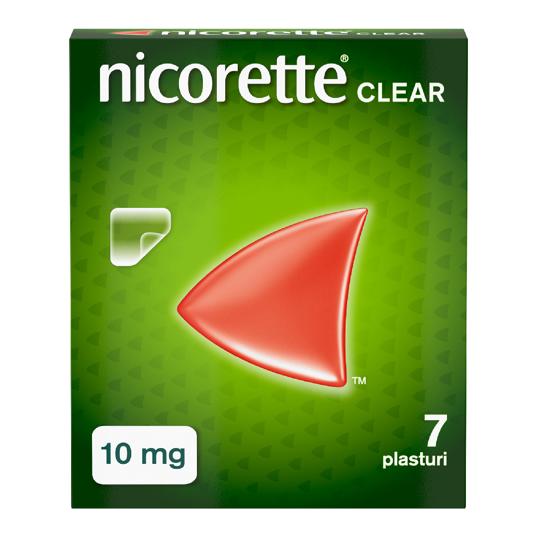 Plasturi transdermici 10 mg/16 h, 7 bucati, Nicorette