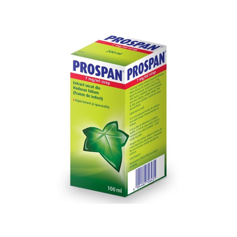 Prospan sirop, 7 mg/ml, 100 ml, Engelhard