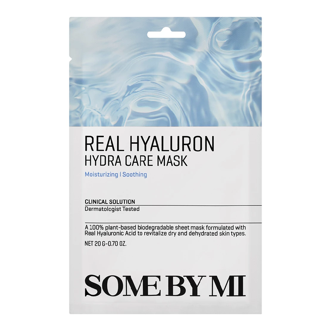 Masca de fata tip servetel Real Hyaluron Hydra Care Mask, 20g, Some By Mi