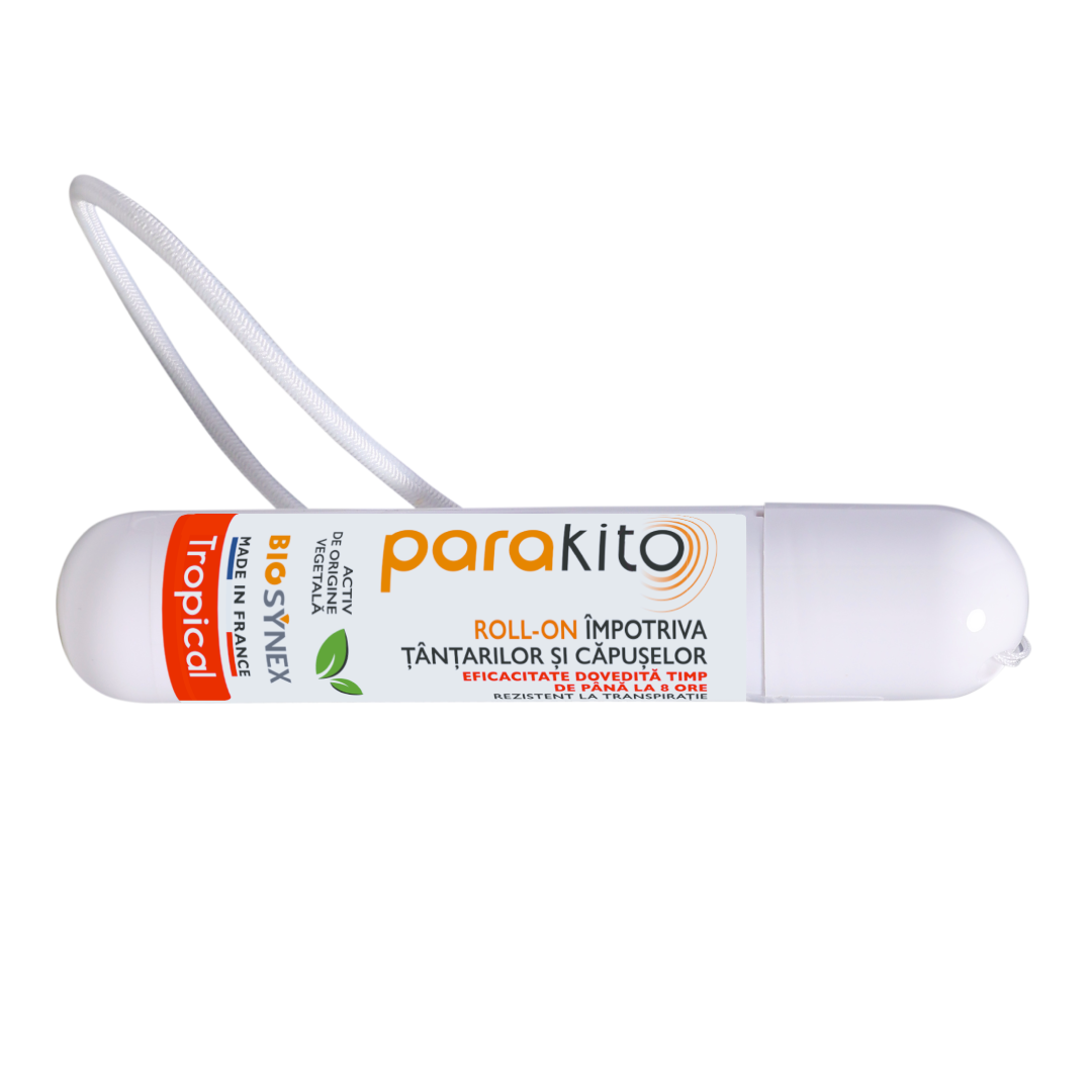 Roll on impotriva tantarilor si capuselor Tropical, 20 ml, Parakito