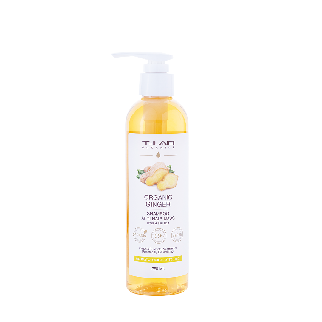 Sampon anticadere Ginger, 250ml, T-LAB Organics