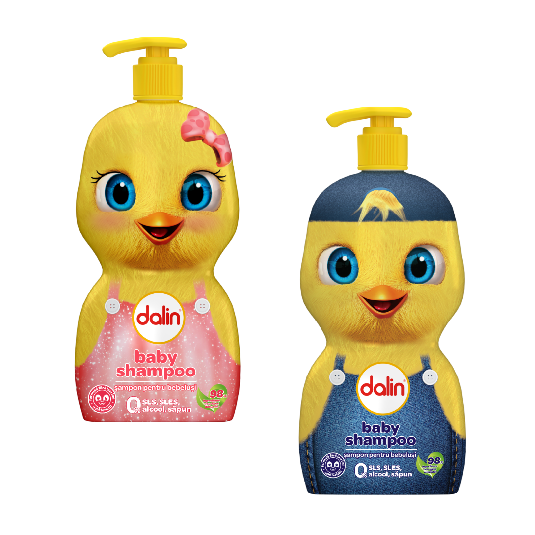 Sampon jucarie pui, 1 bucata, 500 ml, Dalin