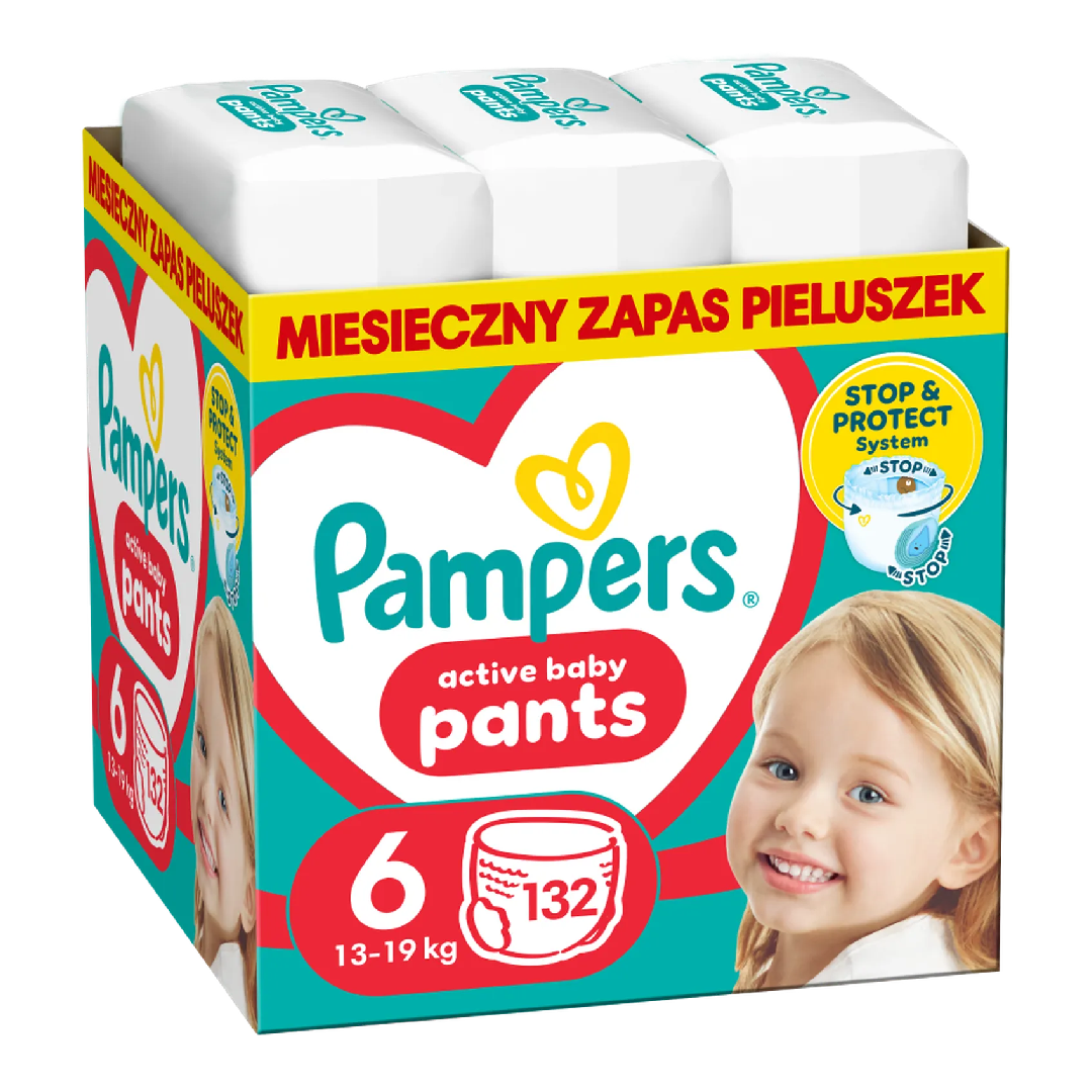 PAMPERS BABY PANTS 6 15+ 19 BUCATI