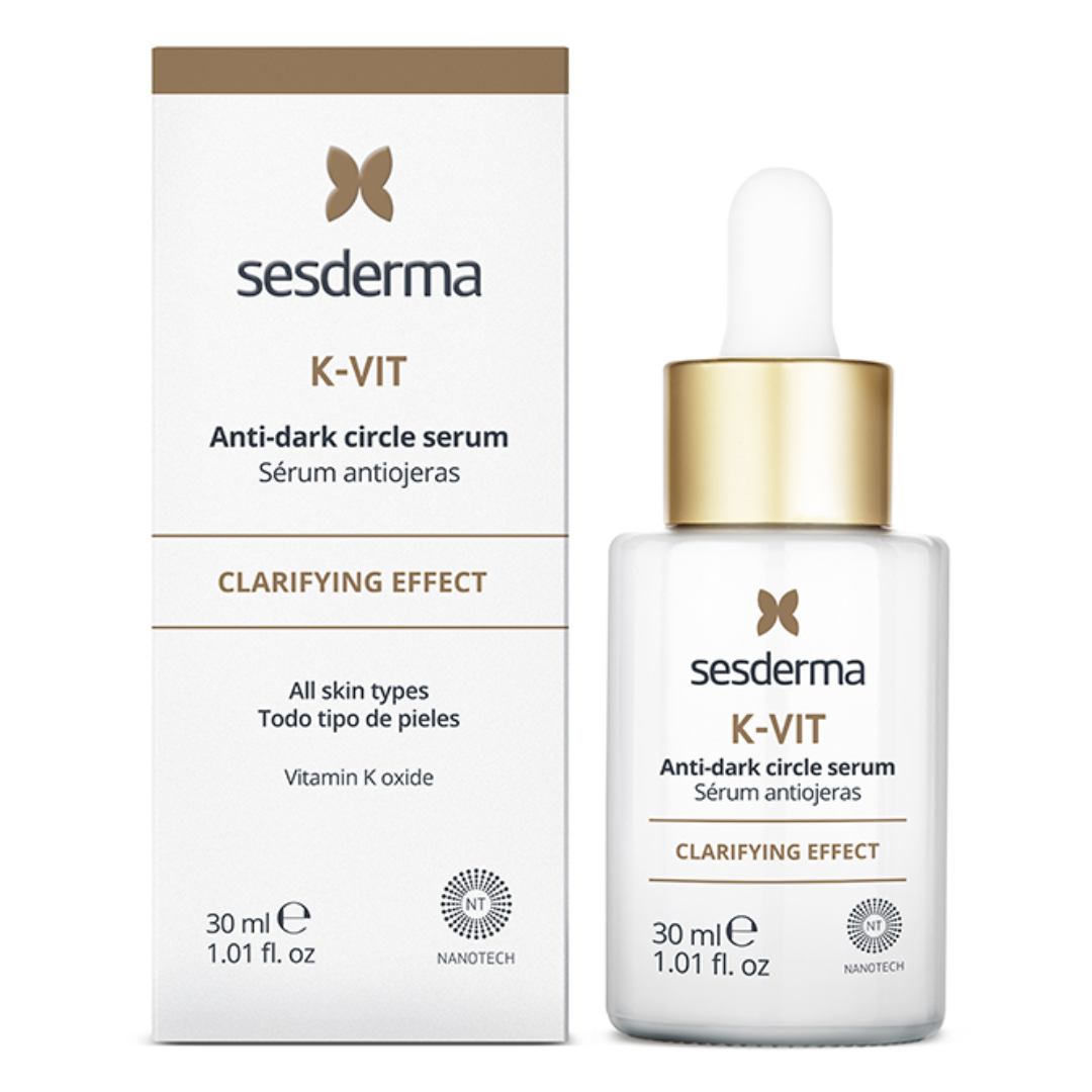 Ser anticearcan cu efect de luminozitate si netezire K-Vit, 30 ml, Sesderma