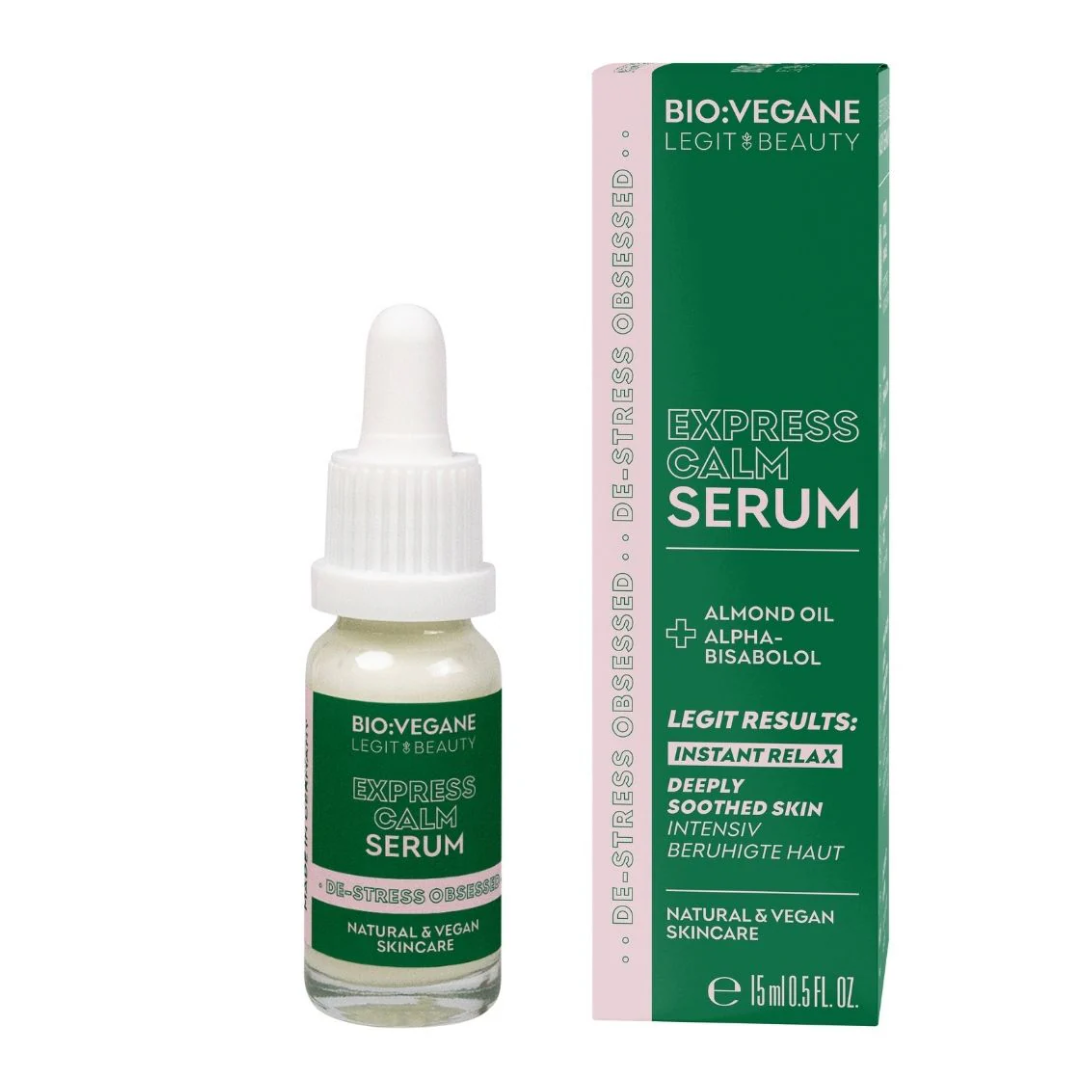 Ser calmant pentru ten, De-Stress Obsessed, 15 ml, Bio:Vegane Legit Beauty