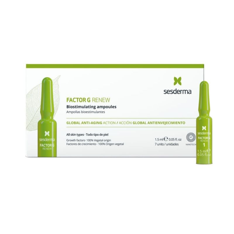 Fiole biostimulare Factor G Renew, 7 fiole*1.5 ml, Sesderma