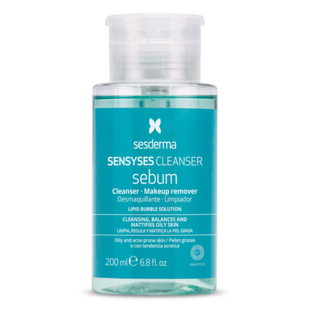 Apa lipozomala pentru ten gras cu tendinta acneica Sebum, 200ml, Sesderma