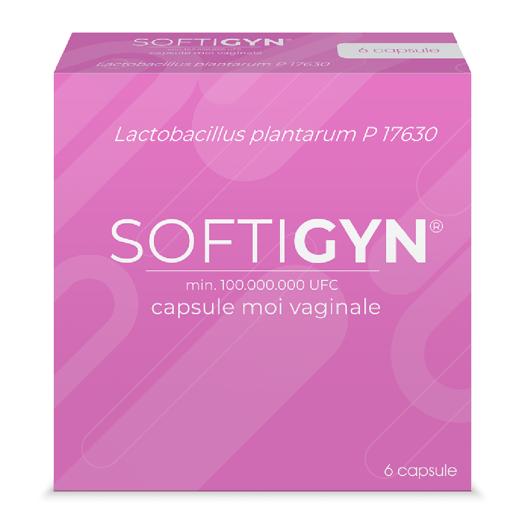 Softigyn, min. 100.000.000 UFC, 6 capsule moi vaginale, Meditrina Pharmaceuticals