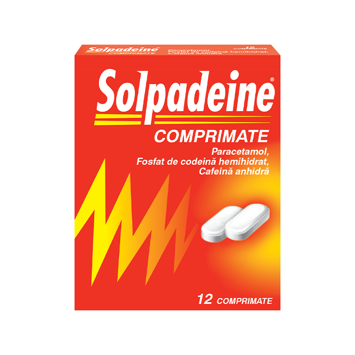 Solpadeine, 12 comprimate, antiinflamator