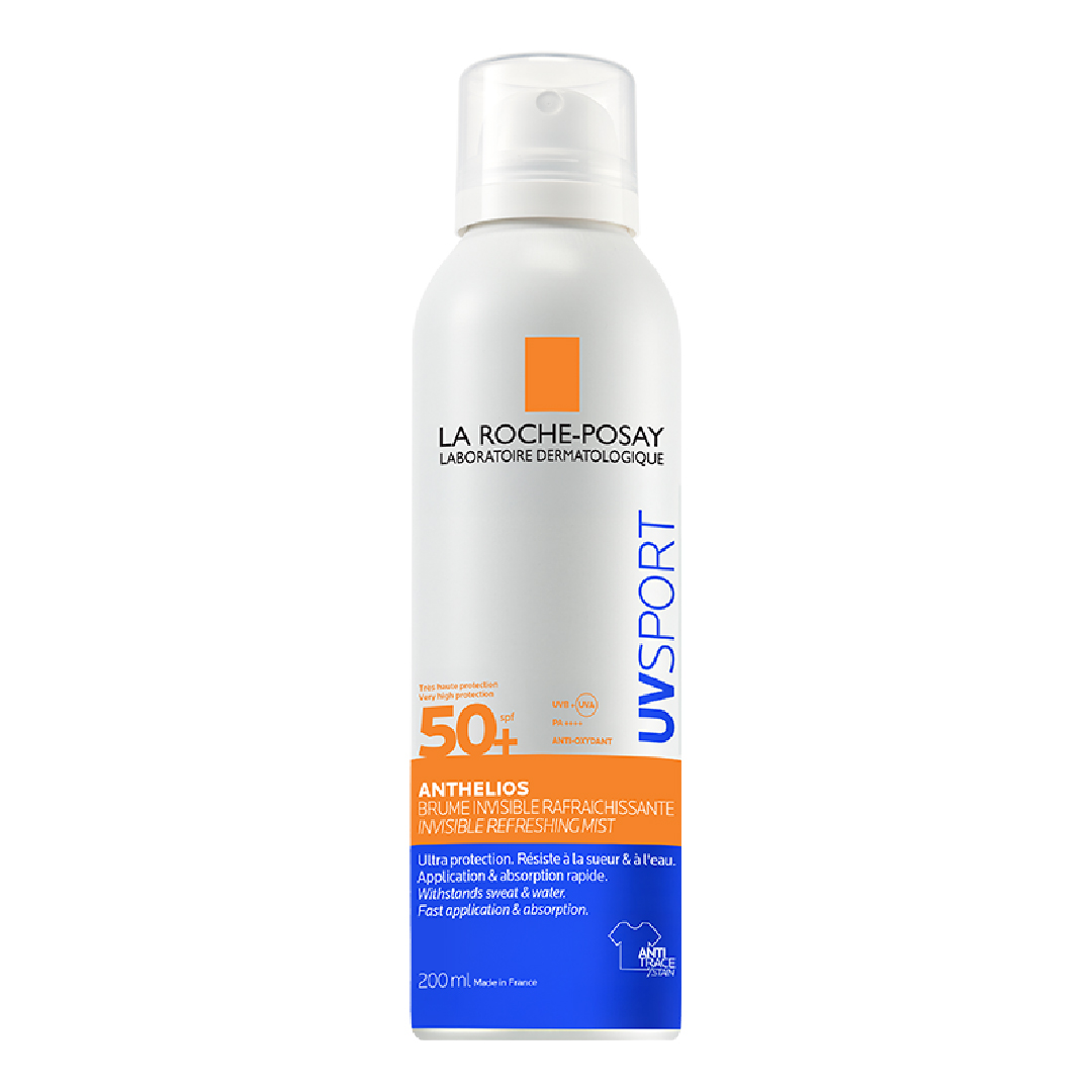 Spray invizibil reimprospatant SPF 50+ Anthelios UVSport, 200 ml, La Roche-Posay