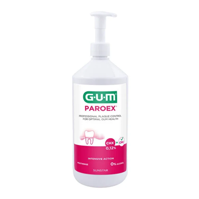 Apa de gura Paroex 0.12CHX,1 litru, Sunstar Gum