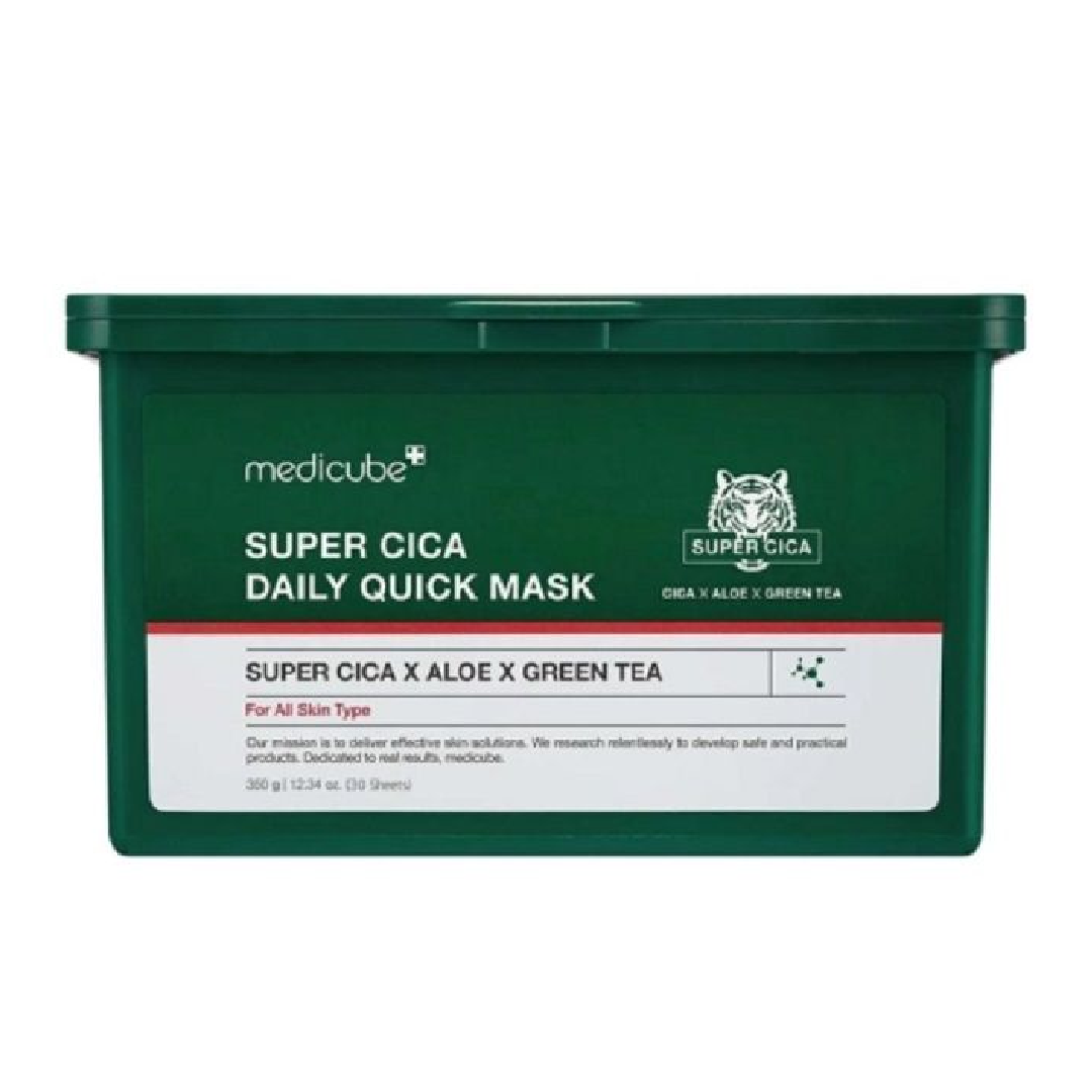 Set masti de fata Super Cica Daily Quick, 30 bucati, Medicube