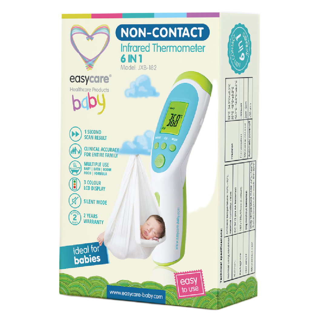 Termometru noncontact multifunctional 6in1, albastru, Easycare