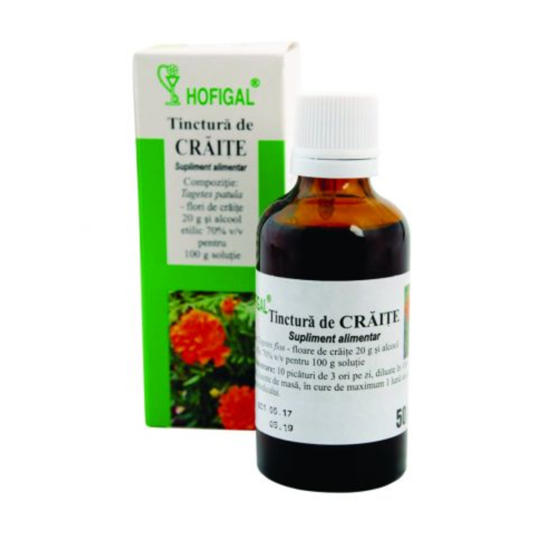 Tinctură de crăițe, 50 ml, Hofigal
