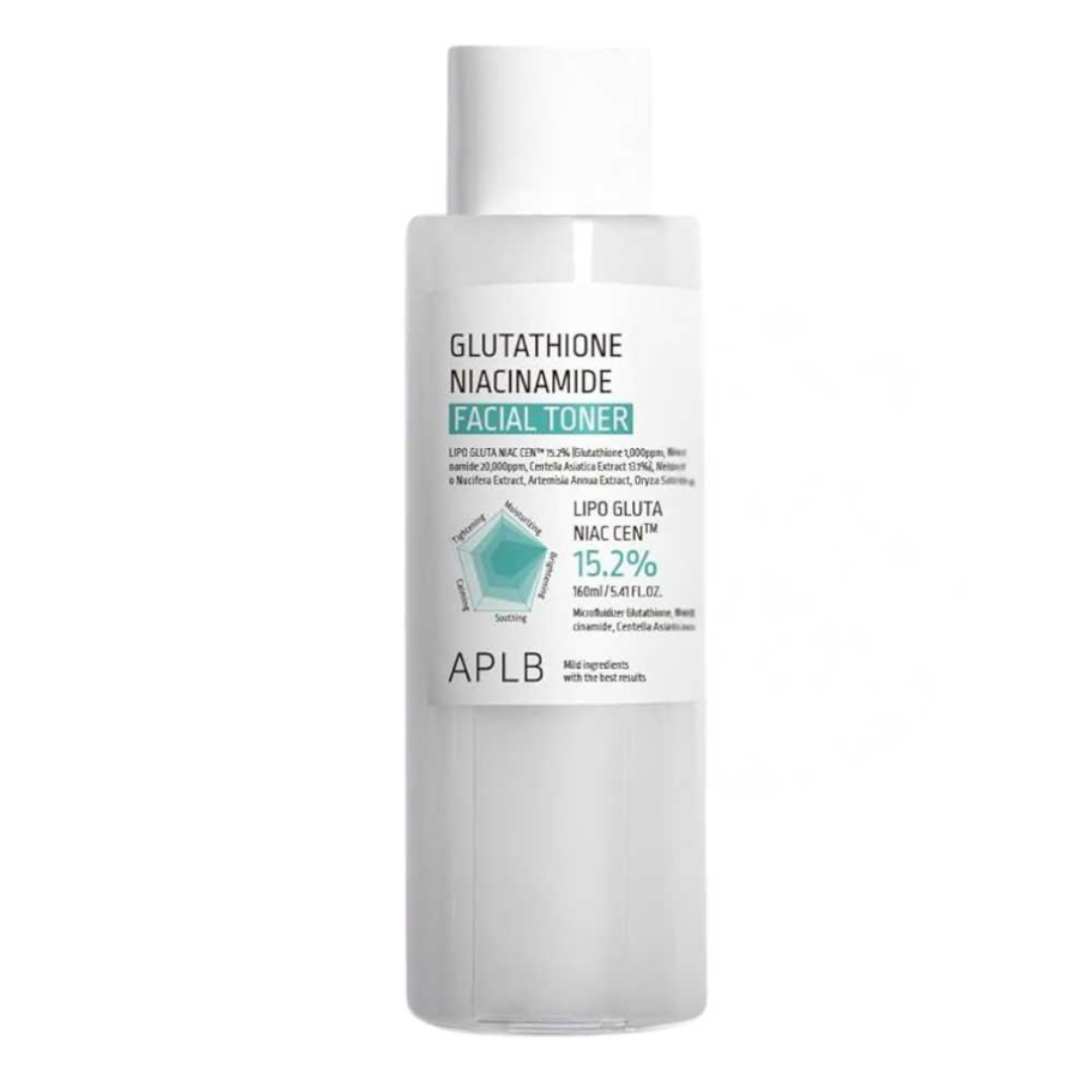 Toner pentru hidratare Glutathione Niacinamide, 160 ml, APLB