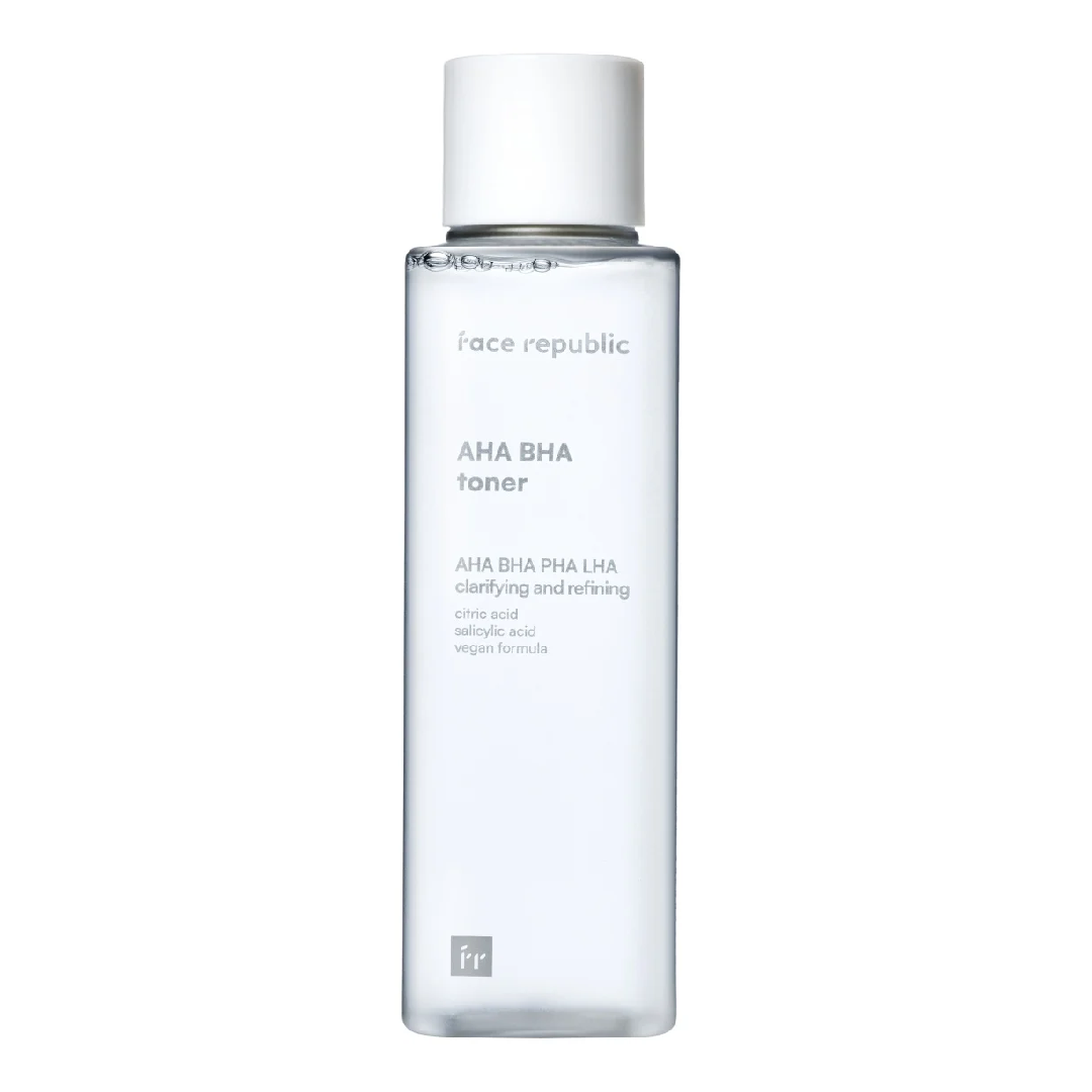 Toner pentru curatarea porilor AHA BHA, 160 ml, Face republic